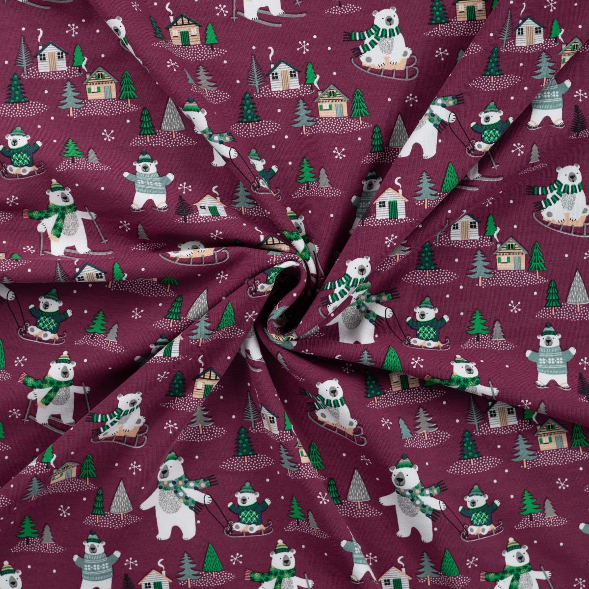 destockage Jersey Imprimé Noël