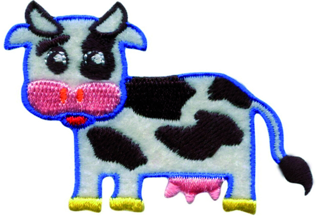 Vache, 6.3  /  4.7 cm.