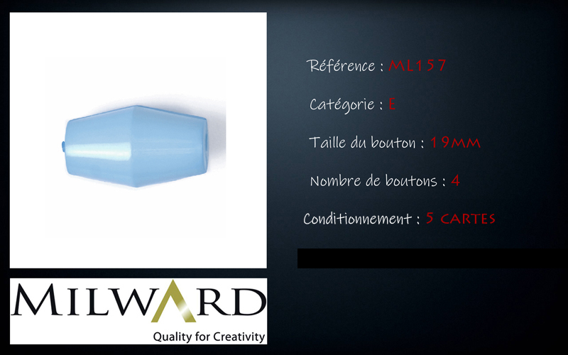 Boutons Milward - Code E, .