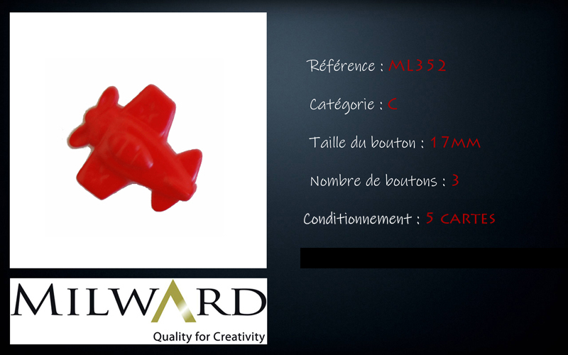 Boutons Milward - Code C, .
