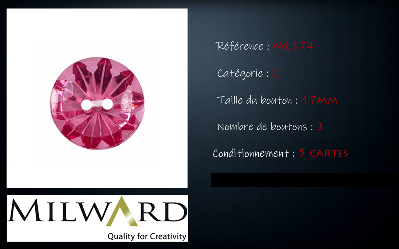 Boutons Milward - Code C, .