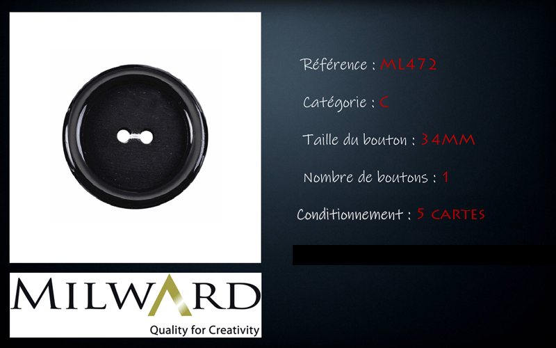 Boutons Milward - Code C, .