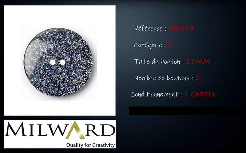 Boutons Milward - Code E, .