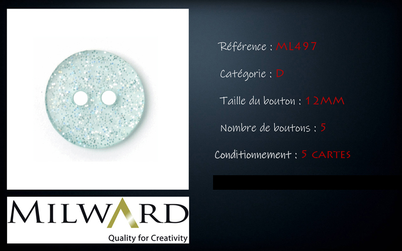 Boutons Milward - Code D, .