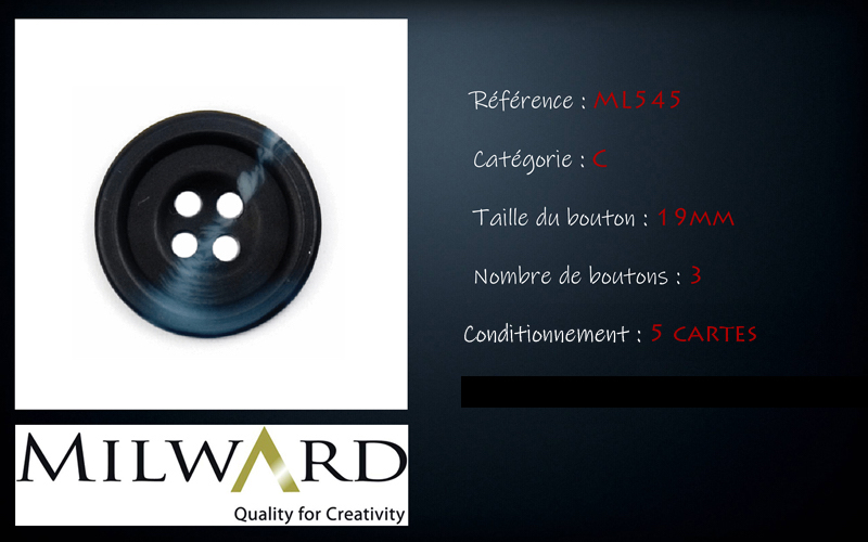 Boutons Milward - Code C, .