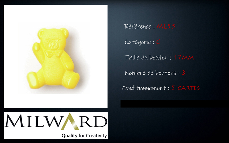 Boutons Milward - Code C, .