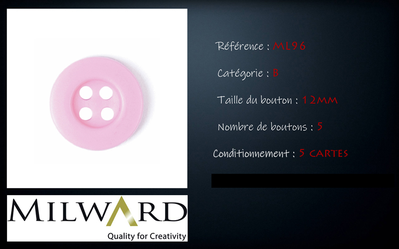 Boutons Milward - Code B, .