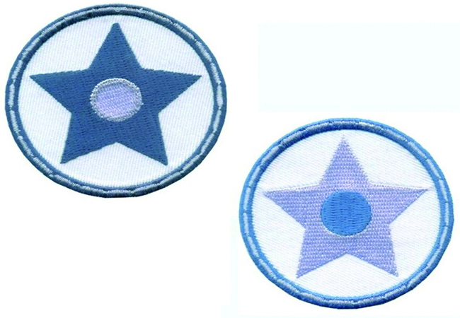 Etoiles, 3.1  /  3.1 cm.