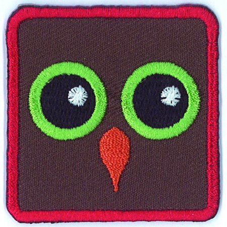 Hibou, 4.7  /  4.7 cm.