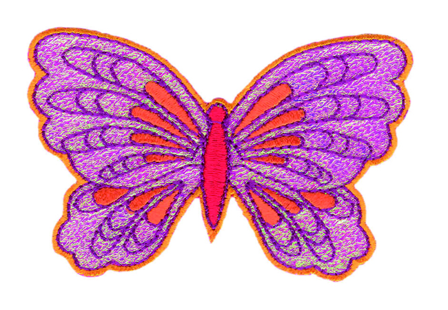 Papillon, 7  /  5 cm.