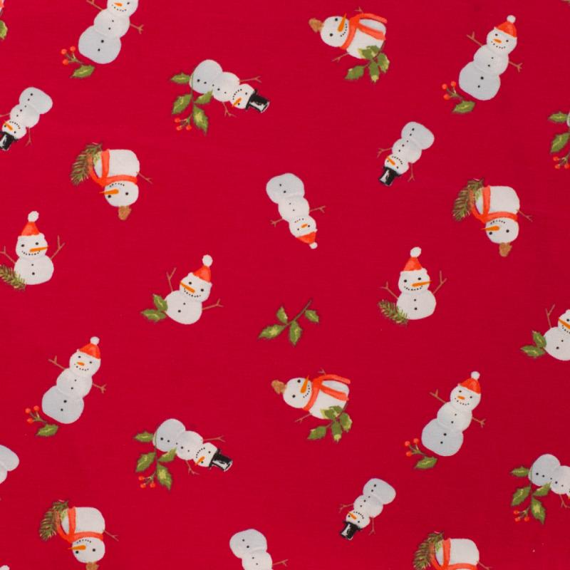 Tissus-Nol Jersey Imprimé - Noël