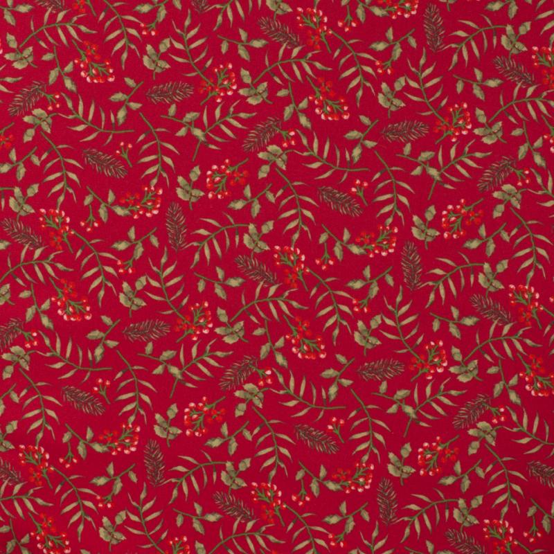 Tissus-Noel Popeline Imprimée - Noël