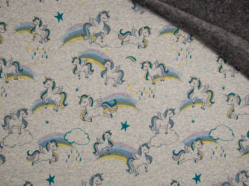 Qjutie Happy Fleece Mélangé Imprimé