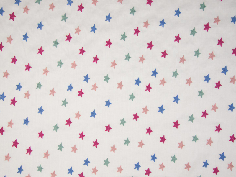 Qjutie Voile de Coton Brodé
