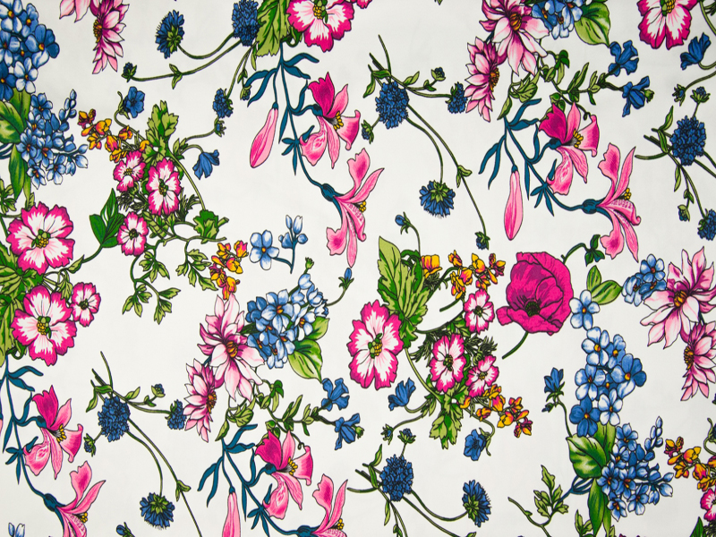 Collections Satin de Coton Imprimé